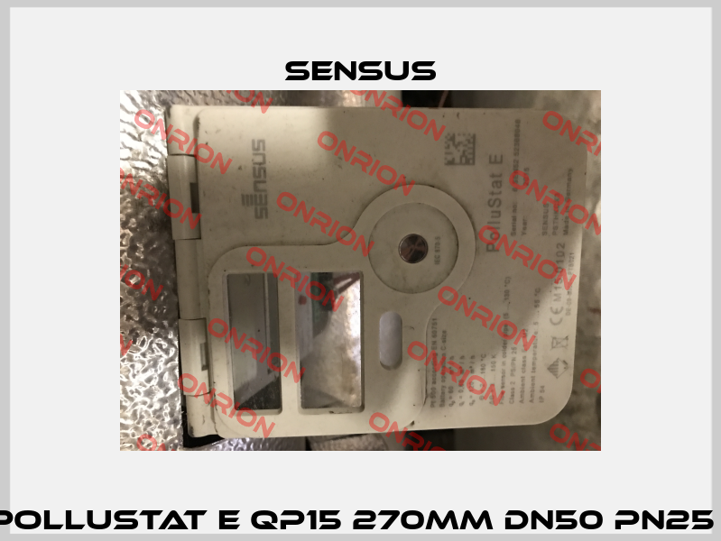 PolluStat E Qp15 270mm DN50 PN25   Sensus