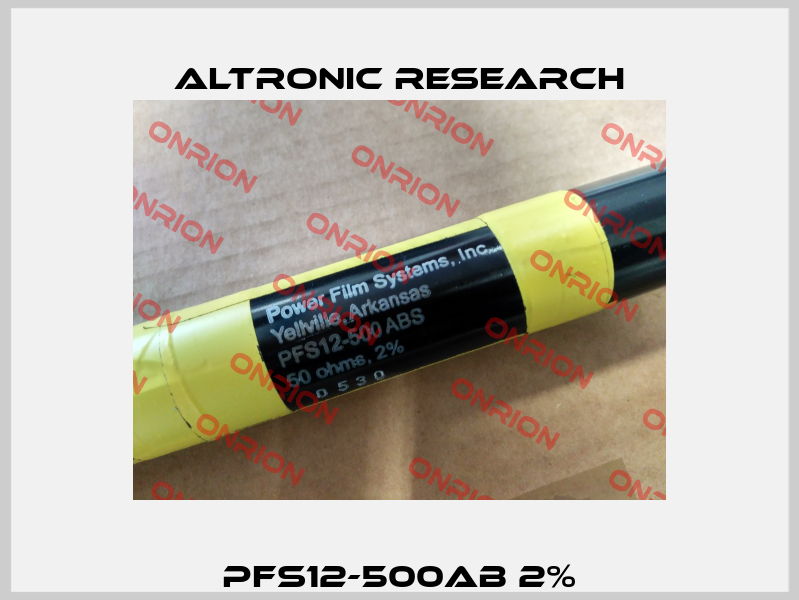 PFS12-500AB 2% Altronic Research