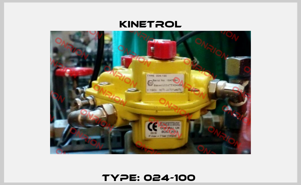 Type: 024-100  Kinetrol