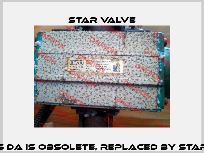 STAR-P 065 DA is obsolete, replaced by STAR-P 063 DA  Star Valve