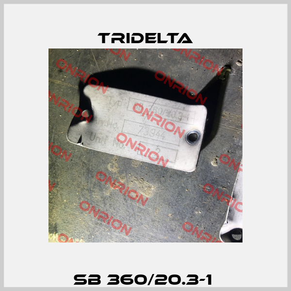 SB 360/20.3-1  Tridelta