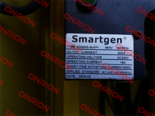 SGQ800-M/4P+ obsolete / replaced by SGQ800A-4P  SMARTGEN