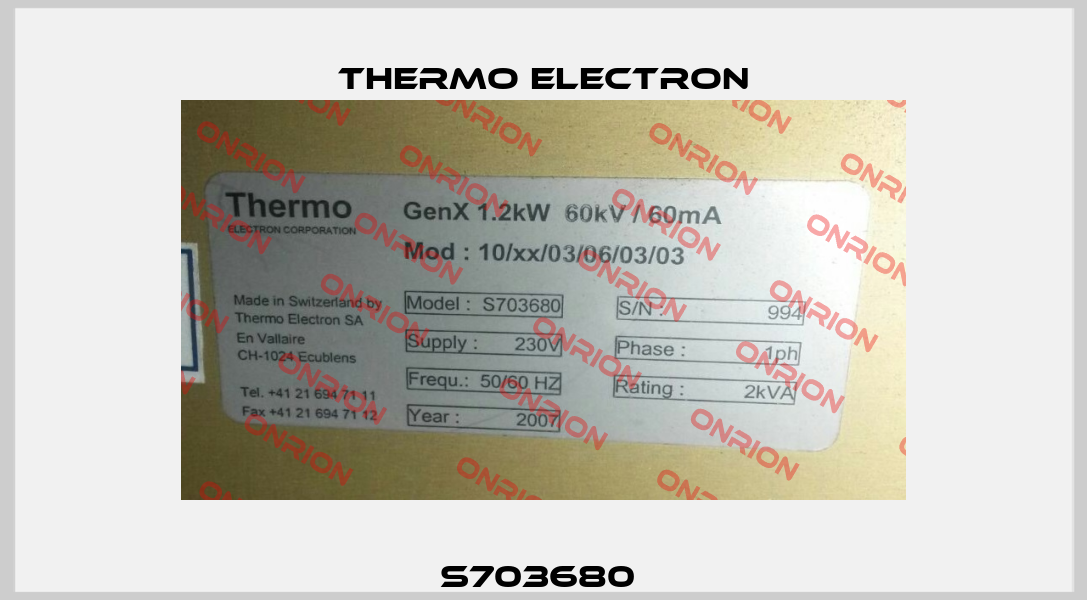 S703680  Thermo Electron