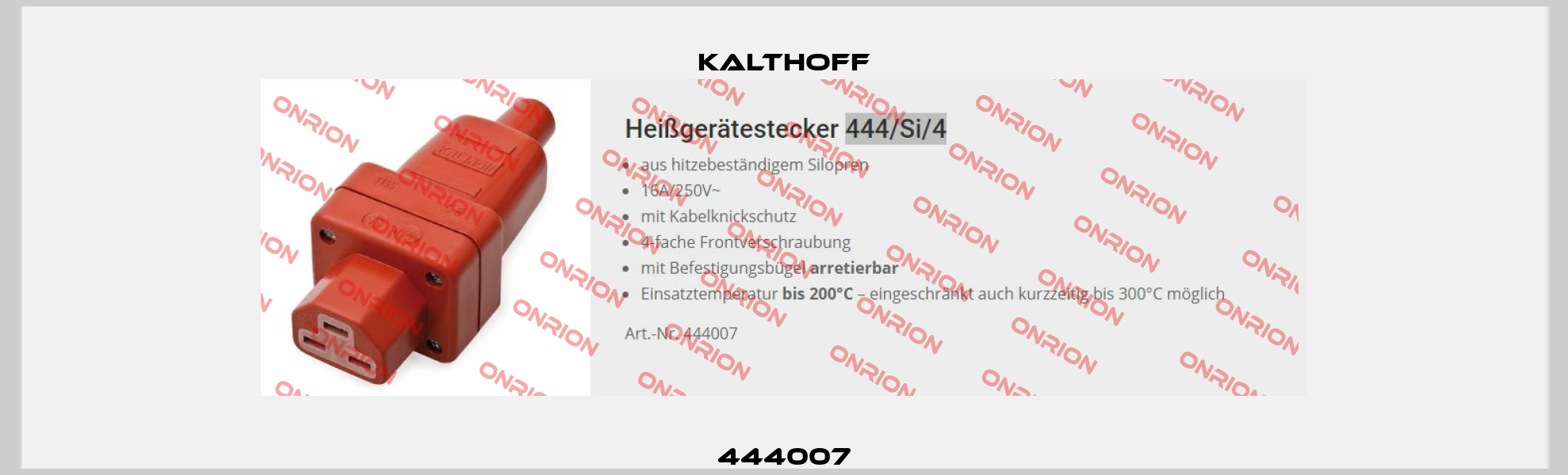 444007 KALTHOFF