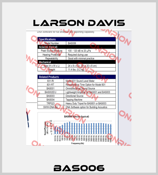 BAS006 Larson Davis