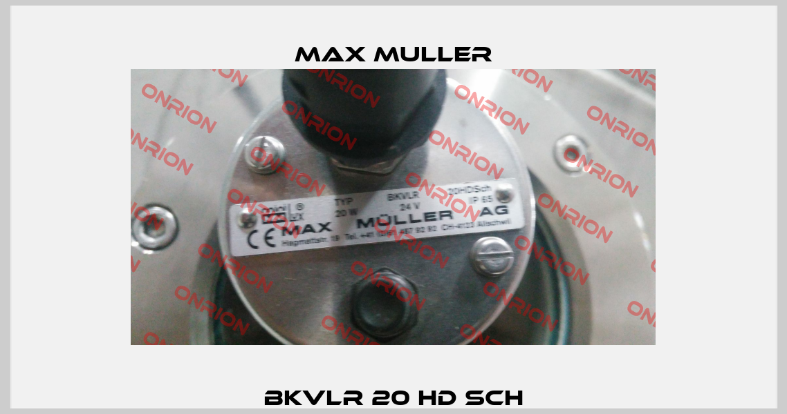 BKVLR 20 HD Sch MAX MULLER