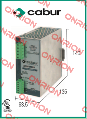 Code: XCSF240C  P/N: CSF240C Cabur