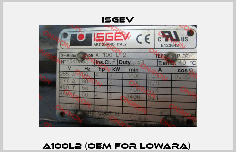 A100L2 (OEM for Lowara)  Isgev