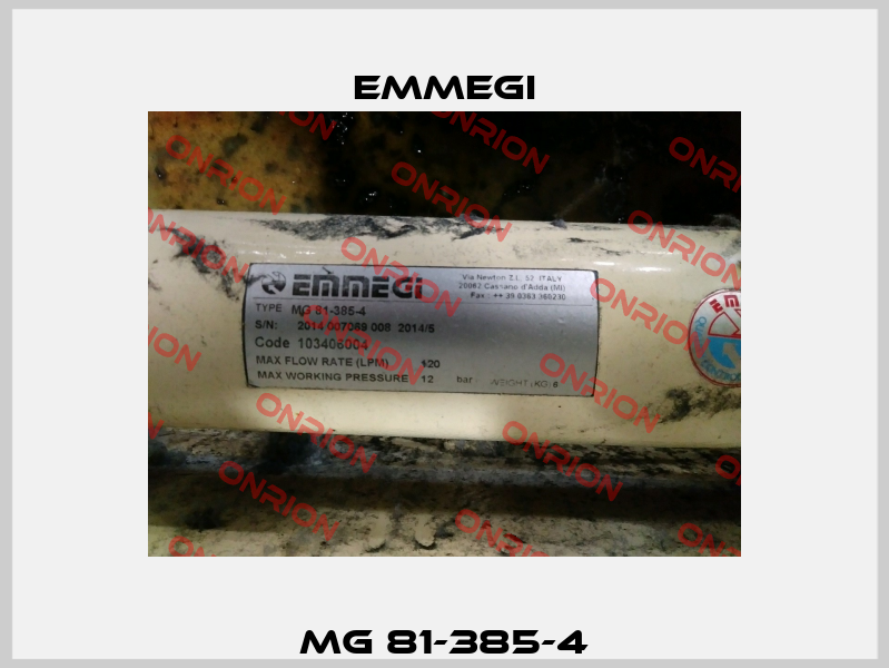 MG 81-385-4 Emmegi