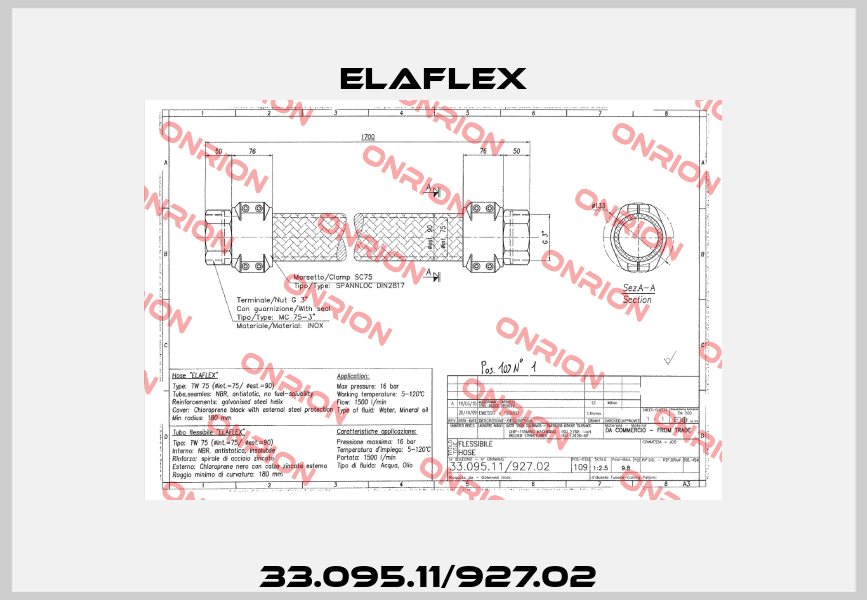 33.095.11/927.02  Elaflex