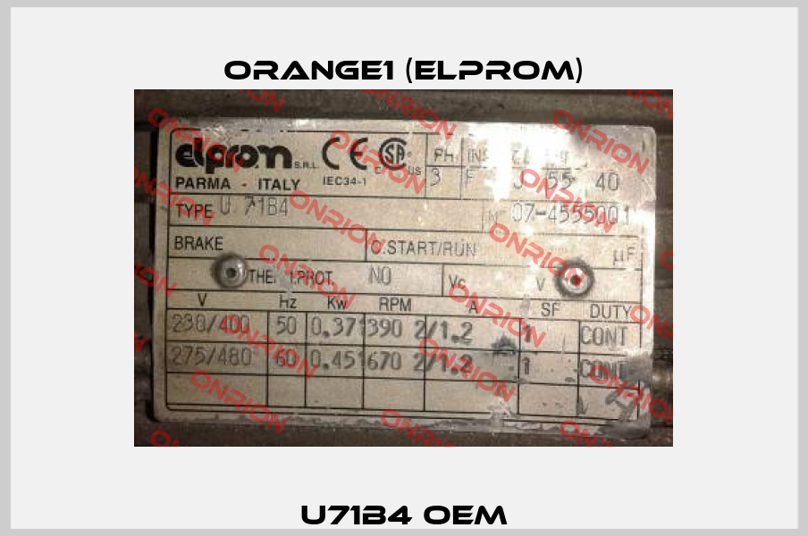 U71B4 OEM ORANGE1 (Elprom)