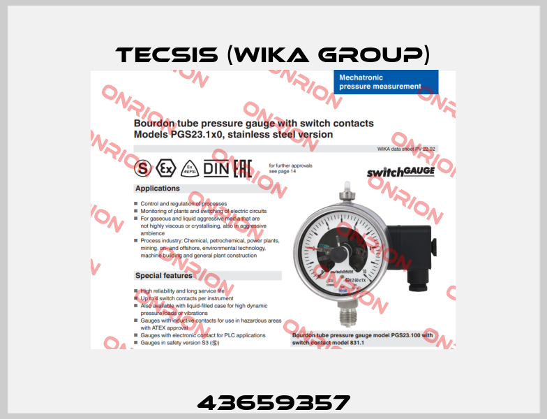 43659357 Tecsis (WIKA Group)