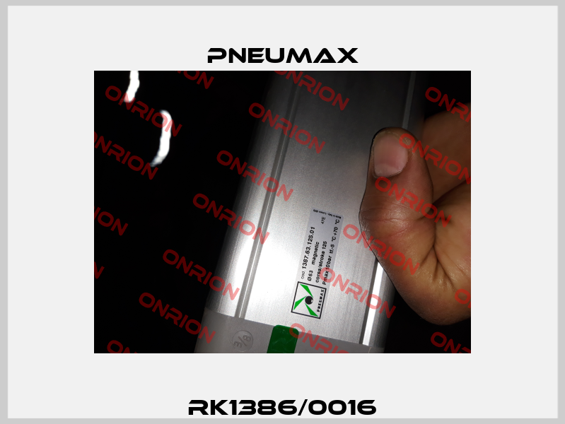 RK1386/0016 Pneumax