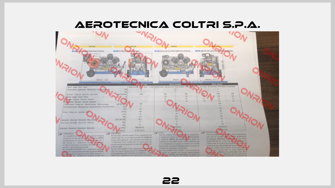 №22 Aerotecnica Coltri S.p.A.