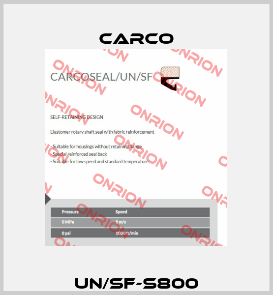 UN/SF-S800 Carco