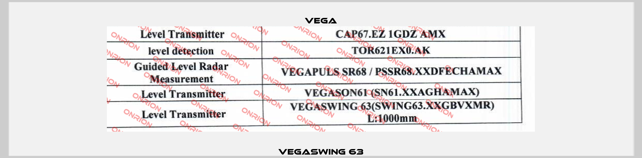 VEGASWING 63 Vega