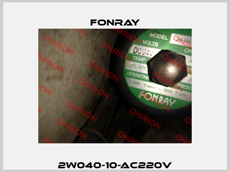 2W040-10-AC220V Fonray