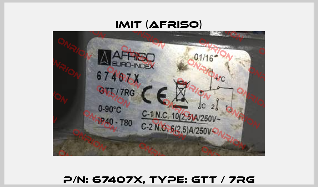 P/N: 67407X, Type: GTT / 7RG IMIT (Afriso)