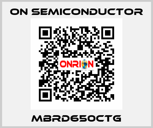 MBRD650CTG On Semiconductor