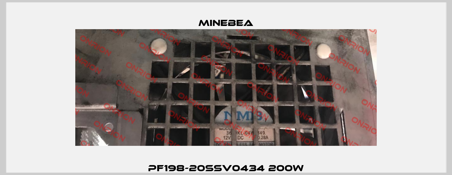 PF198-20SSV0434 200W Minebea