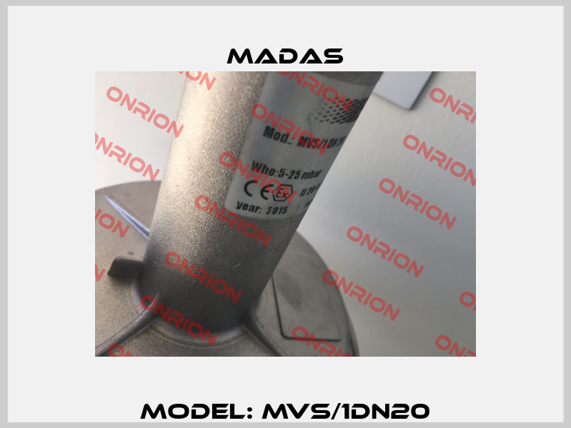 Model: MVS/1DN20 Madas
