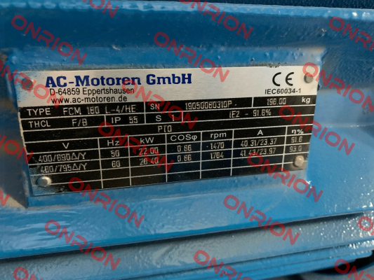 FCM 180 L-4/HE AC Motoren