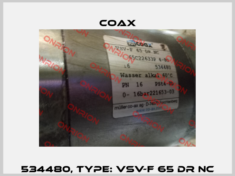 534480, Type: VSV-F 65 DR NC Coax