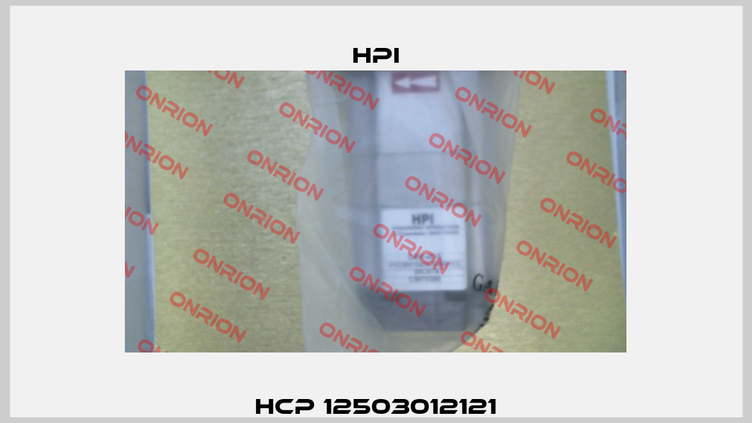 HCP 12503012121 HPI
