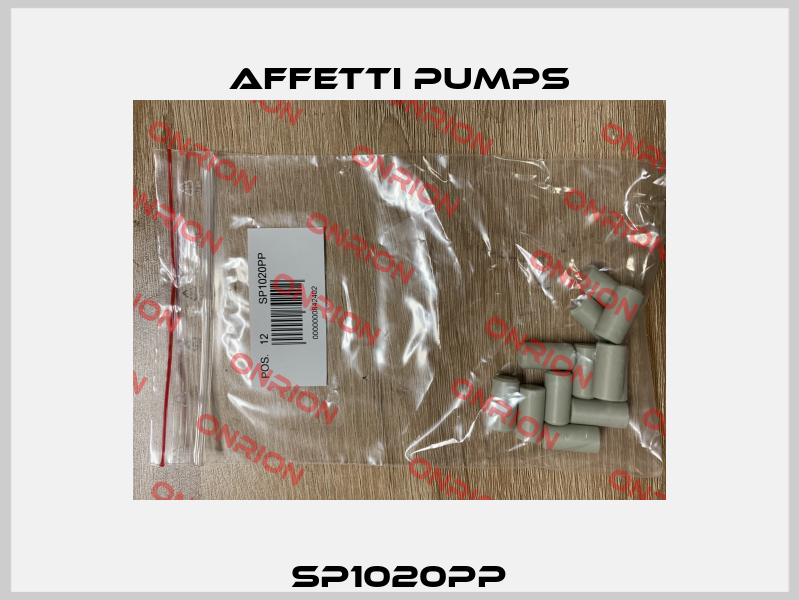 SP1020PP Affetti pumps