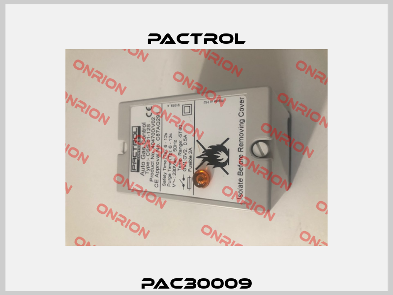 PAC30009 Pactrol
