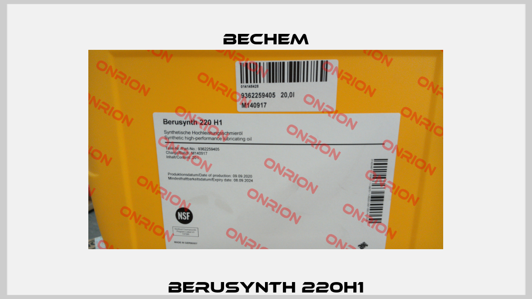Berusynth 220H1 Bechem