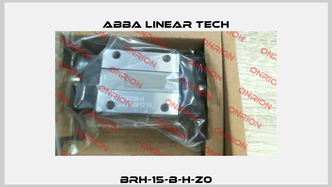 BRH-15-B-H-Z0 ABBA Linear Tech
