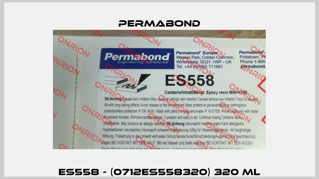 ES558 - (0712ES558320) 320 ml Permabond