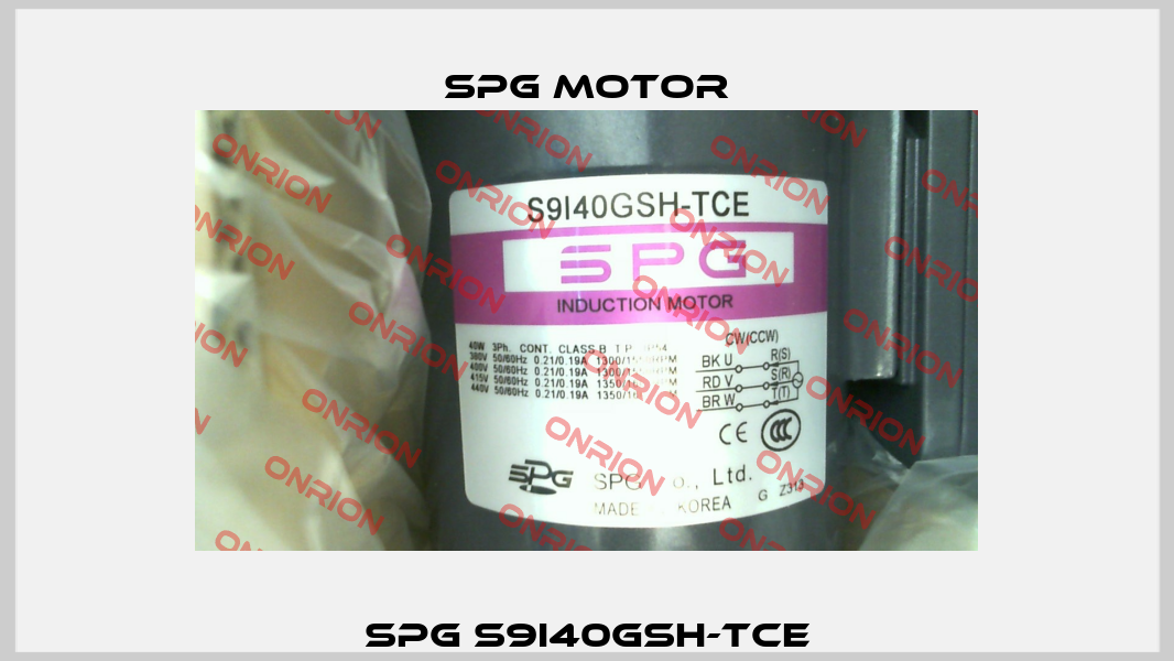 SPG S9I40GSH-TCE Spg Motor