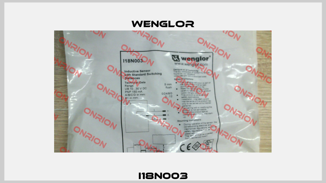 I18N003 Wenglor