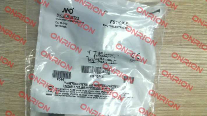 FS1/0P-E Micro Detectors / Diell (now Datasensing)