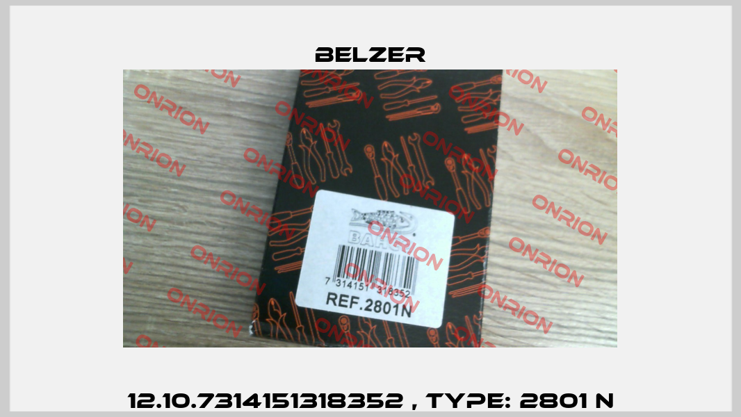 12.10.7314151318352 , Type: 2801 N Belzer