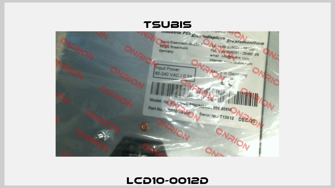 LCD10-0012d TSUBIS