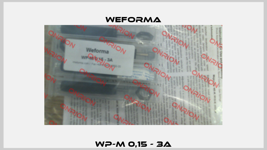 WP-M 0,15 - 3A Weforma