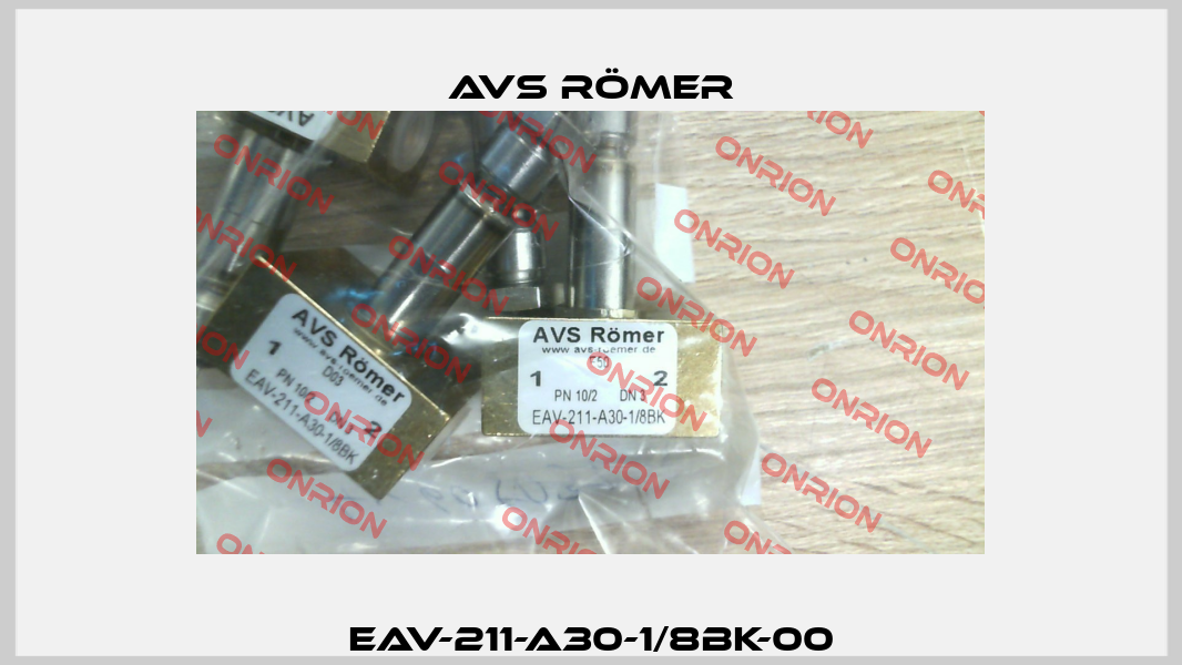 EAV-211-A30-1/8BK-00 Avs Römer