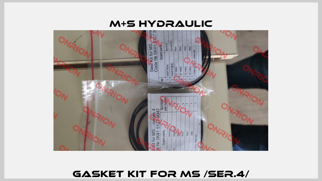 Gasket Kit For MS /ser.4/ M+S HYDRAULIC