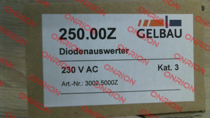 3002.5000Z Gelbau