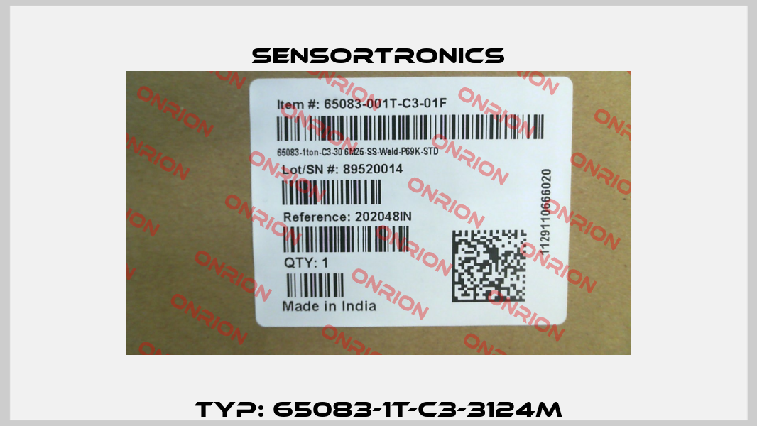 Typ: 65083-1t-C3-3124M Sensortronics