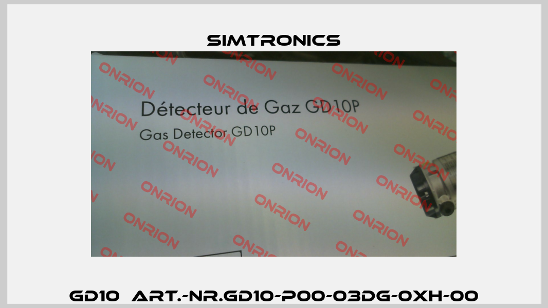 GD10  Art.-Nr.GD10-P00-03DG-0XH-00 Simtronics