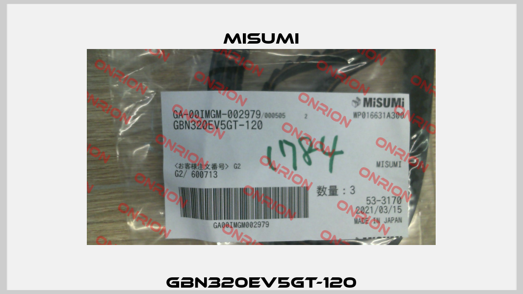 GBN320EV5GT-120 Misumi