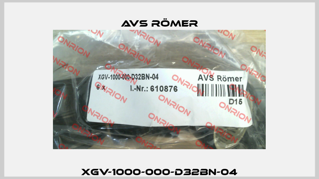 XGV-1000-000-D32BN-04 Avs Römer
