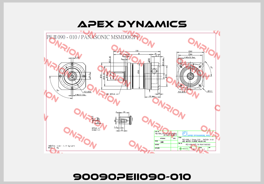 90090PEII090-010 Apex Dynamics