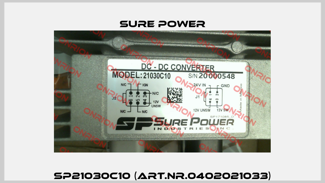 SP21030C10 (Art.Nr.0402021033) Sure Power