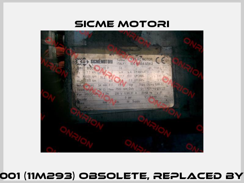 BQCa 100 P – 416 / 2001 (11M293) Obsolete, replaced by PM3446200100107  Sicme Motori