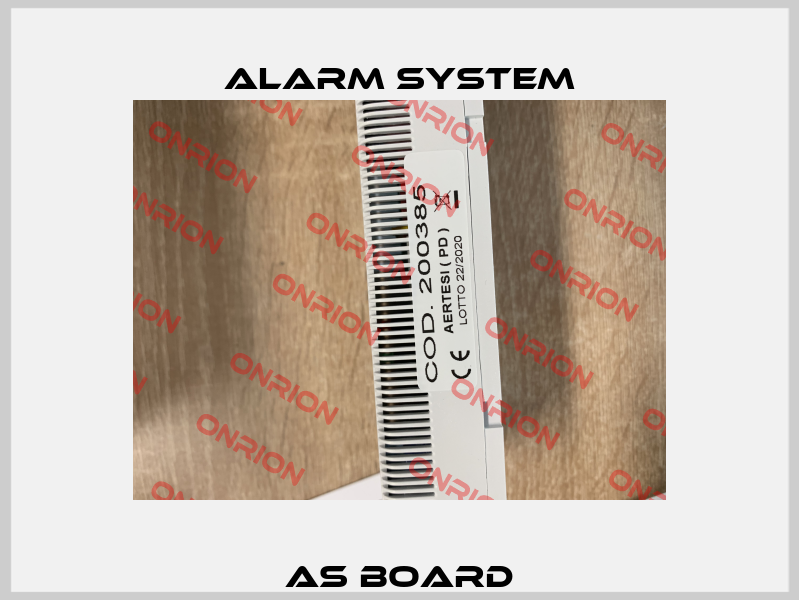 AS board Alarm System
